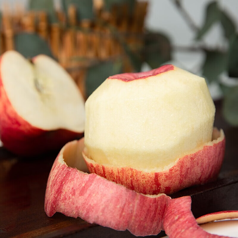 Luochuan Apple Shaanxi Yan'an Red Fuji Apple Fruit Fresh Gift Box Gift Box 15 85mm Large Fruit Apple Seasonal Fruit 15 Pieces 85