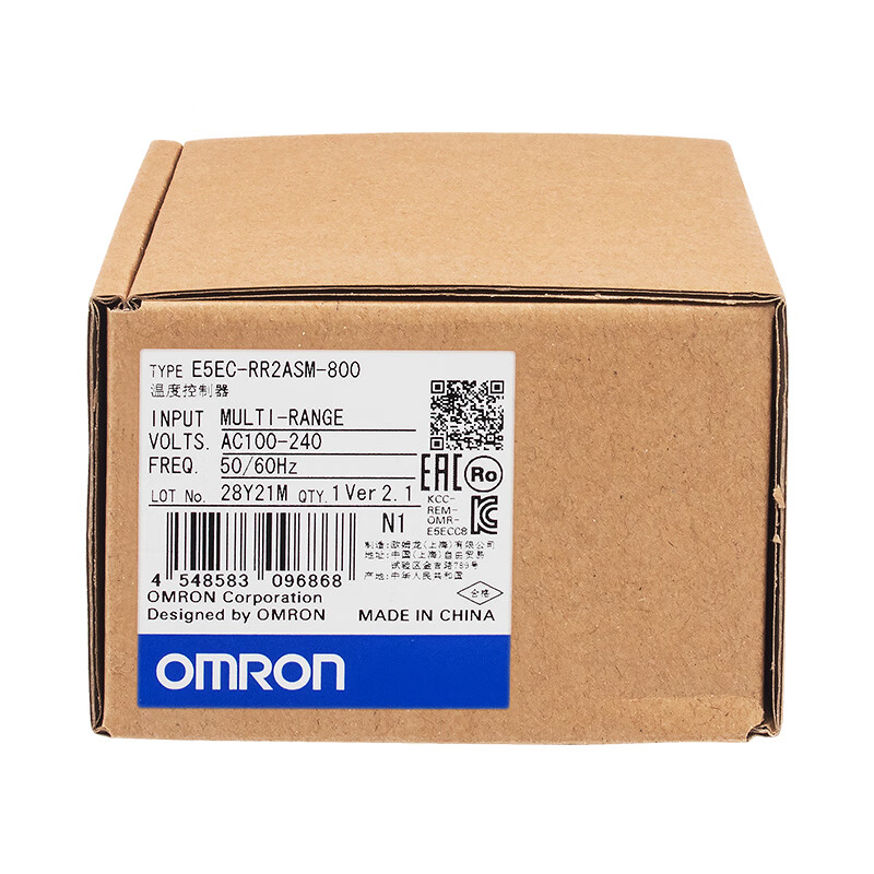 Original OMRON Omron PID digital display temperature controller E5EWL/E5EC/E5AC intelligent temperature control meter temperature controller E5EC-RR2ASM-800