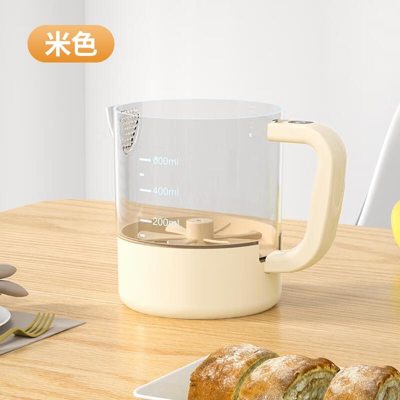 Xinduojia Youyue fully automatic electric mixer for kitchen rice washing, egg mixing, hand washing-free, easy to wash five meters white, multi-purpose in one machine + upgraded large capacity + wireless long battery life, fast rice washing