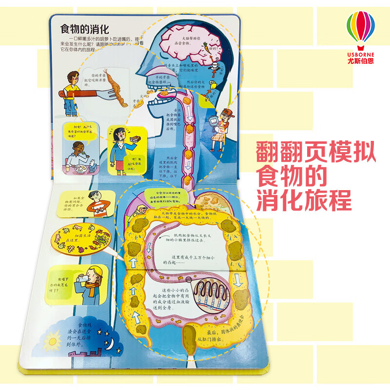 Usborne Look Inside (3-6 Years Old Edition) Revealing the Nutritional Pyramid
