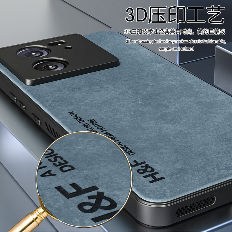 90% new, Heat, suitable for Redmi K60 Extreme Edition mobile phone case, Xiaomi Redmi K60 Extreme Edition protective cover, upgraded skin texture, sheepskin matte lens, full silicone cover - Silent Night Black