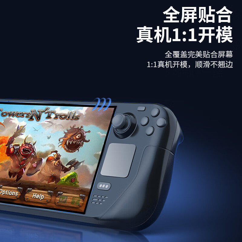 Biaz Steam Deck/oled film protective film screen AR anti-reflective film anti-glare dust-proof film sticker game console high-definition anti-fingerprint nano-tempered film yz32