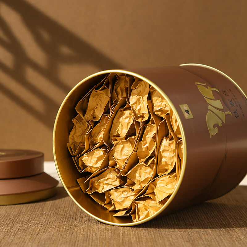 Bama Tea Industry Oolong Tea Golden Horse Can Anxi Tieguanyin Strong Flavor Type 1st Grade 252g Canned Tea for Your Own Drink