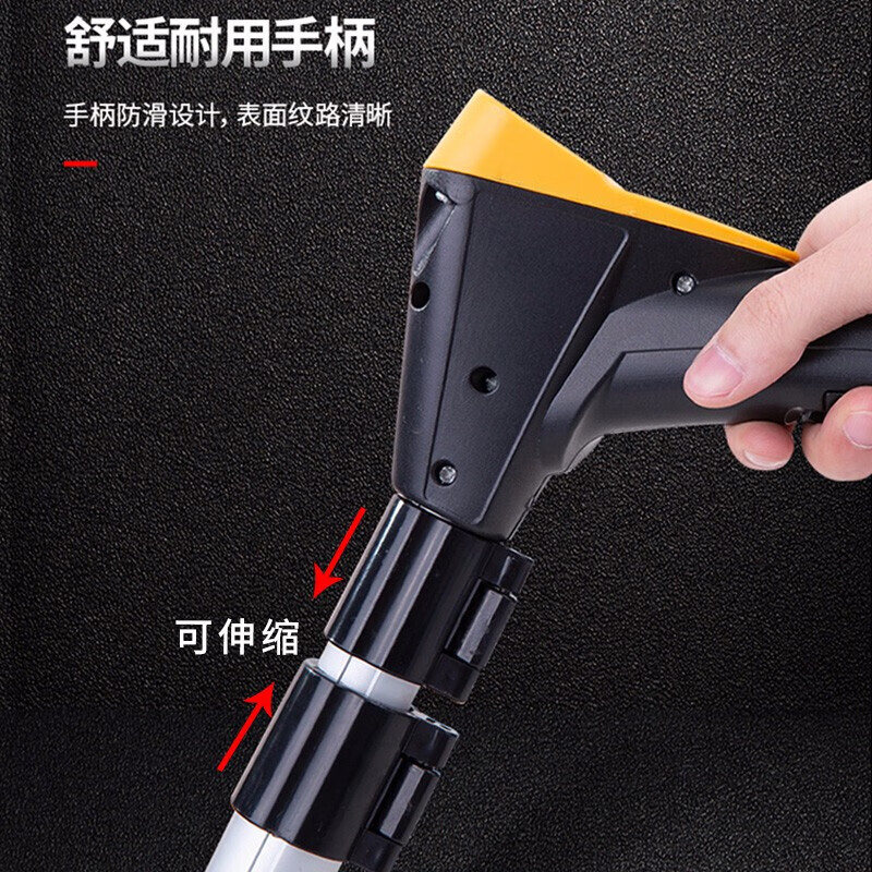 Deli roller distance meter electronic digital display high-precision engineering distance measuring wheel wheel-type roller ruler hand push measurement digital display electronic wheel decimal display wheel ruler DL9713