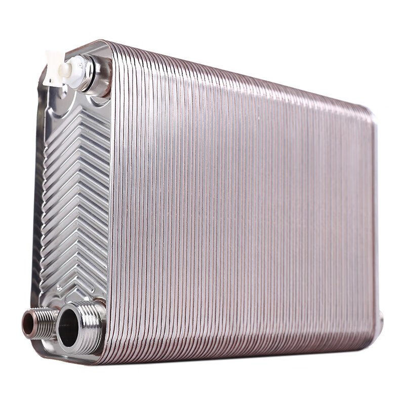 OLAD heat exchanger household radiator floor heating over-water heat and cold converter stainless steel brazed plate over-water heat and heat exchanger thickened version 38 layers on the same side