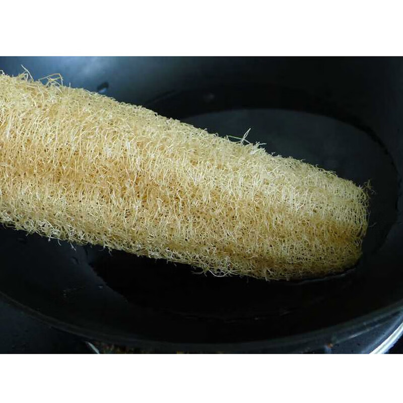 All-purpose kitchen natural loofah 3 pieces 25-30cm pot and dishwashing artifact cup brush bath towel loofah pulp cleaning brush