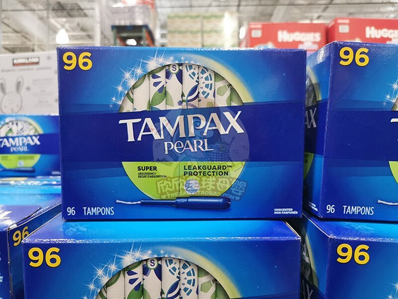 Danbis Canadian purchase of Danbis Tampax easy-to-push long/short catheter tampons with built-in sanitary napkins L size small 1 flow 18 pieces