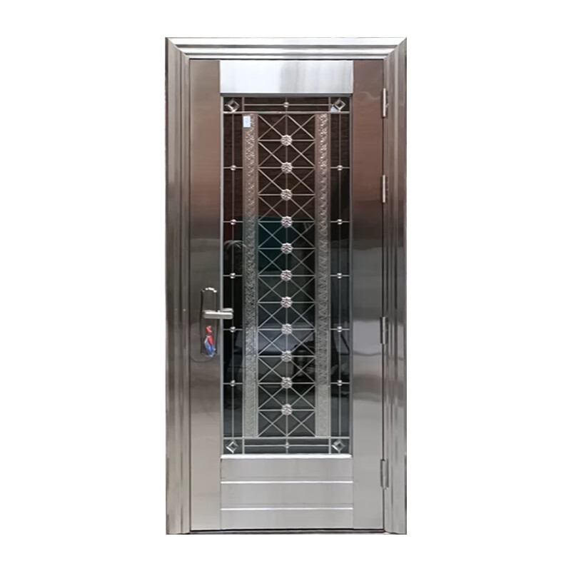 Delijia 18 customized 304 stainless steel door single door entrance door anti-theft balcony door entrance door rural self-built