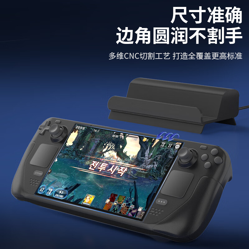 Biaz Steam Deck/oled film protective film screen AR anti-reflective film anti-glare dust-proof film sticker game console high-definition anti-fingerprint nano-tempered film yz32