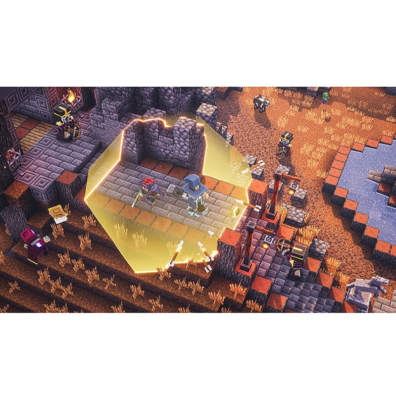 Nintendo SWITCH game cartridge NS1 game software overseas version new Minecraft Dungeons (Chinese)