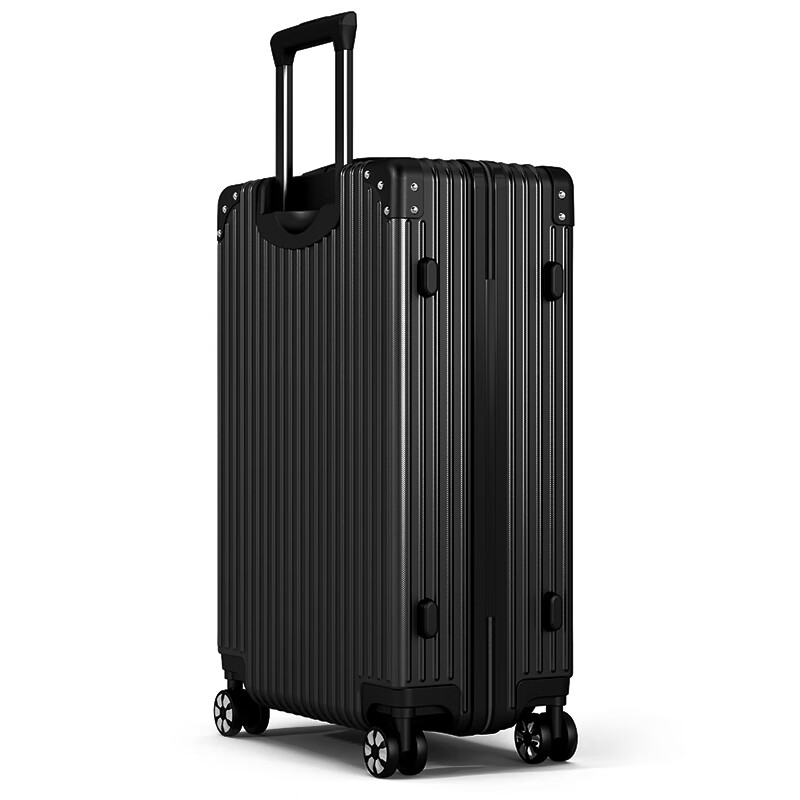 SOO suitcase men's universal wheel trolley case wear-resistant and anti-fall 26 inches A330 suitcase password box women's business black