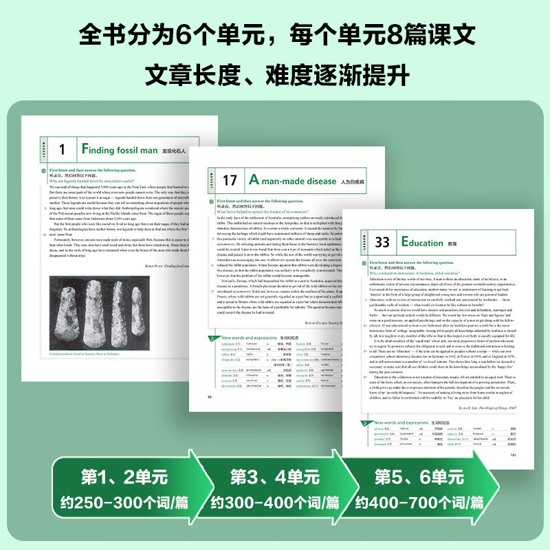 New Concept English 4 Learning Package Student Book + Workbook + Self-study Guide + Detailed Exercise Explanations (Smart Edition, 4 volumes in total, with key points overview video, text audio, word reading, word practice, text reading pronunciation assessment) Self-study of English Foreign Language Press