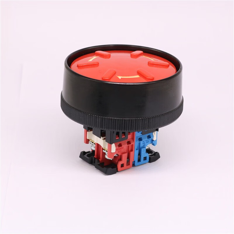 72mm protective ring punch mushroom head emergency stop button switch AP/AR30V1E-11R 02R old customer model AR30V1E one open and one closed (contact)