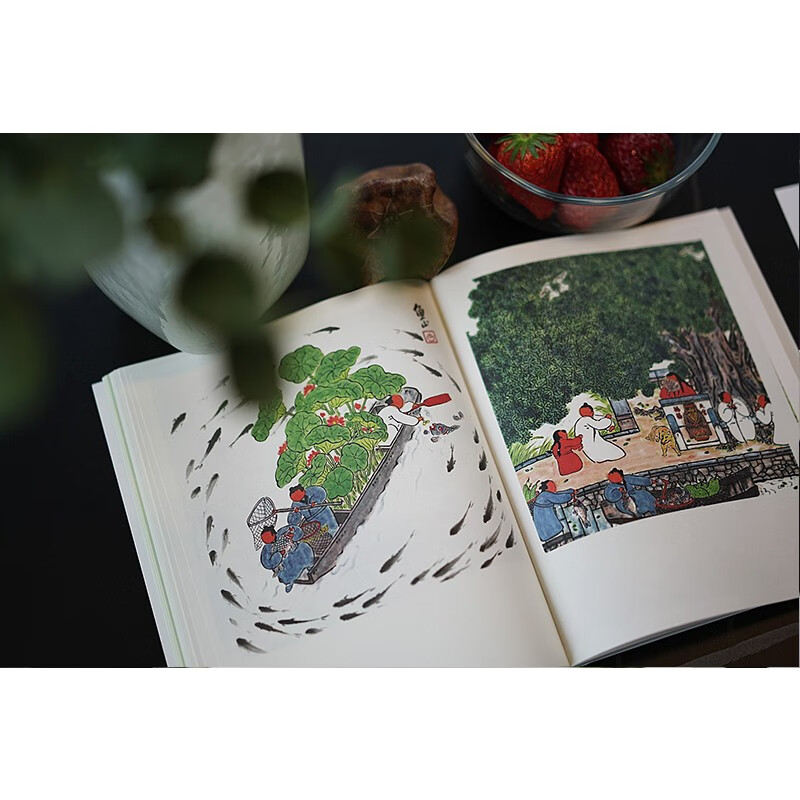 The Four Seasons of Kusama (a new work by the popular painter and architect Uoyama Ihikan, a collection of healing paintings of warm times. More than 200 Kusama paintings show the flow of solar terms and changes in phenology with the interesting life in the Lilliputian country)