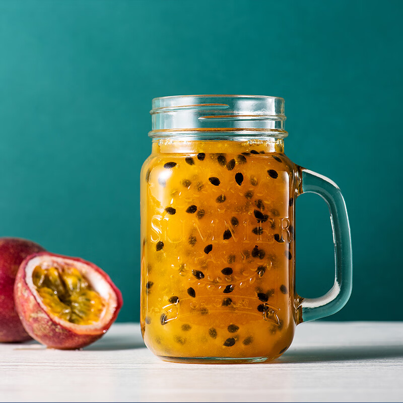 Fushido Honey Grapefruit Tea Lemon Passion Fruit Tea Make something to drink with water Jam Tea Honey Passion Fruit Tea 240g/can