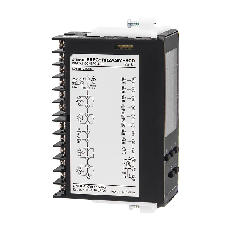 Original OMRON Omron PID digital display temperature controller E5EWL/E5EC/E5AC intelligent temperature control meter temperature controller E5EC-RR2ASM-800