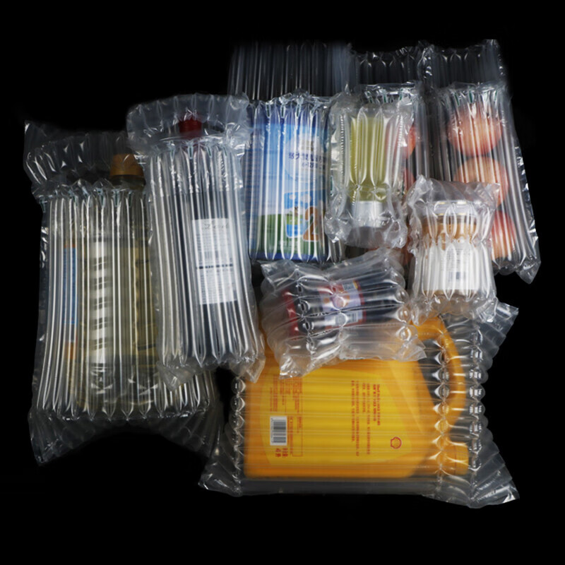 Minggu air column bag roll material anti-fall and shockproof buffer inflatable bag bubble column air column roll bag inflatable column roll film air bag thickened version 55cm*300m long CD490098