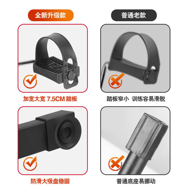 Kangzhile middle-aged and elderly people with stroke, hemiplegia, cerebral infarction, upper and lower limb rehabilitation fitness cyclist leg training equipment, upgraded folding version, standard version