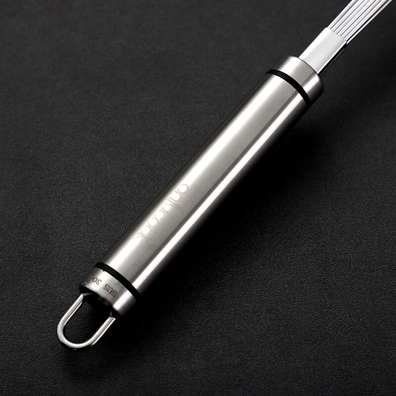 Onlycook 304 stainless steel egg beater, manual egg beater, baking cream mixer, egg beater/single