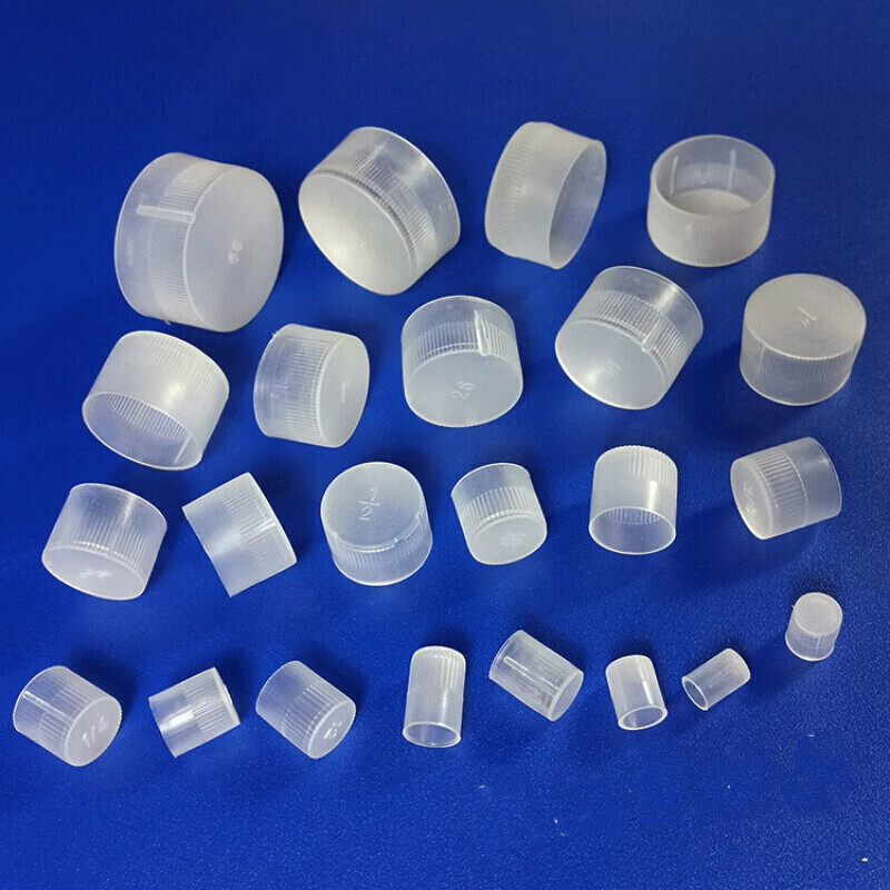 RSRDDY metric thread protective sleeve braces thread protective cover thread sleeve plastic pipe cap white plastic external thread plastic external thread