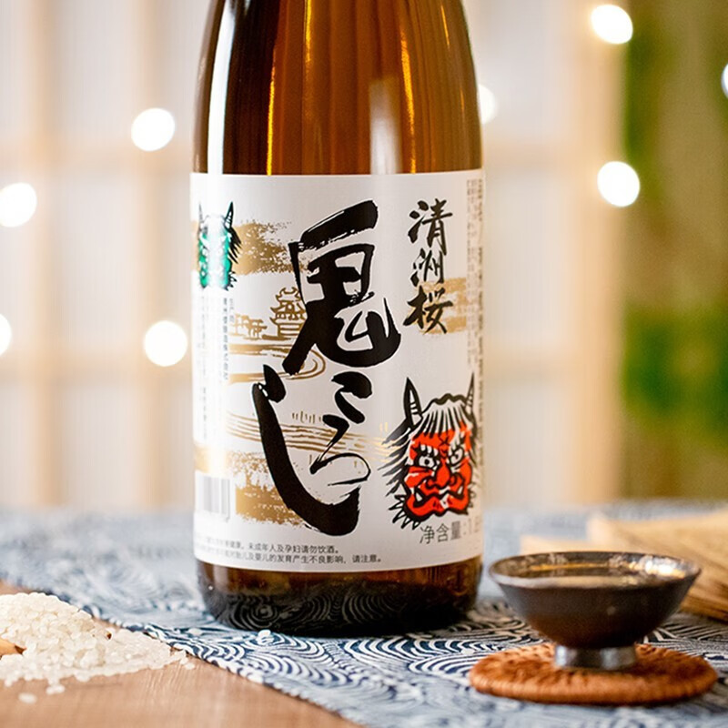 Seishuzakura Oni Sake 1.8L Original brew imported from Japan Tanrei Shinkou