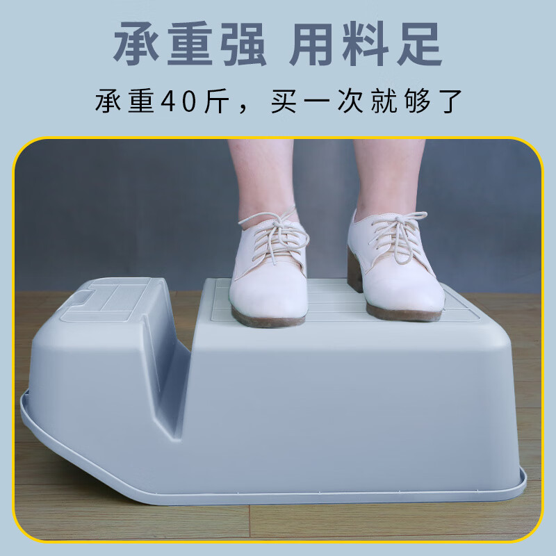 CHONGLEGUAI cat litter box semi-enclosed cat toilet anti-splash cat litter box kitten with cat litter scoop blue small and medium size