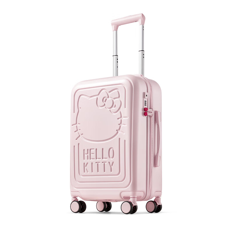 Ginza Hello Kitty Hello Kitty genuine co-branded luggage 20-inch small suitcase universal wheel trolley case
