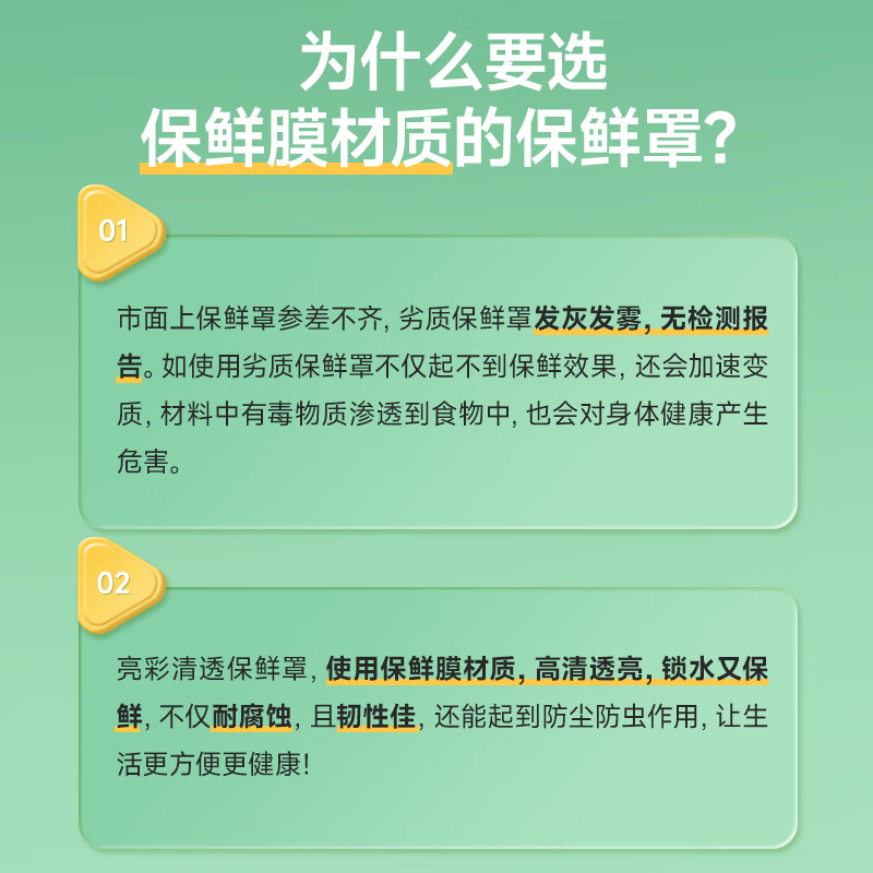 Meiya disposable fresh-keeping cover food-grade 200-size universal anti-odor elastic sealing plastic wrap cover