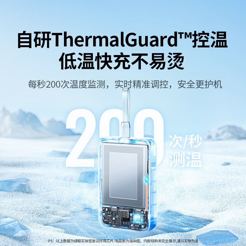 Green Alliance 3C certified, can be used on airplanes, power bank comes with 20000 mAh 30W fast charging, large capacity and compact mobile power supply, suitable for Apple iPhone 17, Xiaomi and Huawei