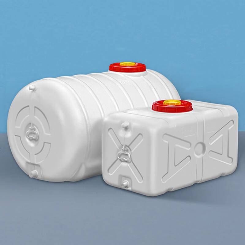 Lierui spray medicine 1 ton 2t 3 tons horizontal plastic bucket water storage tank household large capacity water storage tank water tower 310 catties square bucket 91*42*50cm