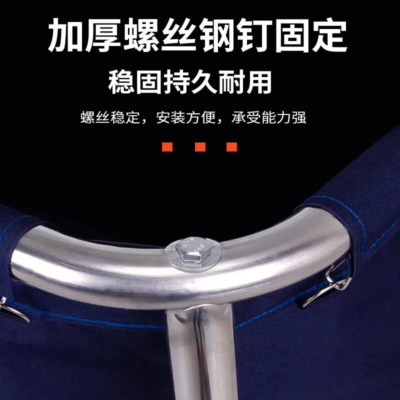 ASCARI linen cart, hotel linen cart, hotel service cart, laundry room, dry cleaner storage, hand-pushed dirty linen recycling cart, disassembly type, tapered blue, actual picture 2