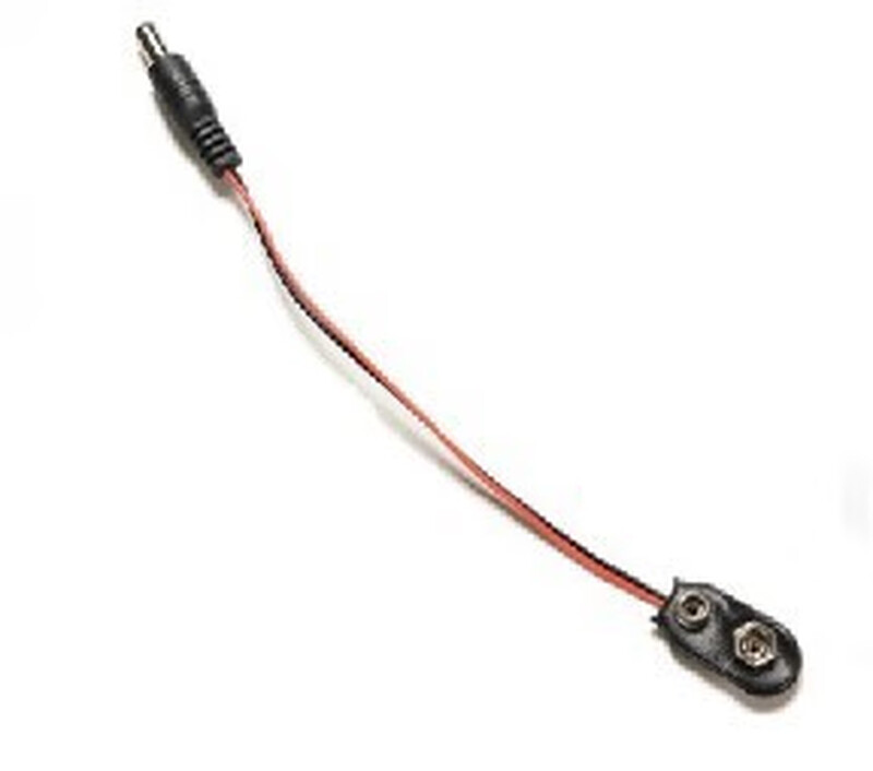 Shushe 9V battery buckle interface connector T-shaped/I-shaped cable length 15CM9V battery box battery cap battery buckle T-shaped battery buckle hard shell