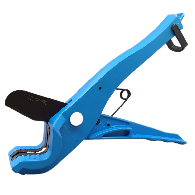 Meng Qier PPR scissors, PPR pipe scissors, plastic pipe scissors, PVC wire pipe scissors, PE quick scissors for plumbers and electricians to cut pipes, Blue Whale full round steel quick scissors, 1 pair