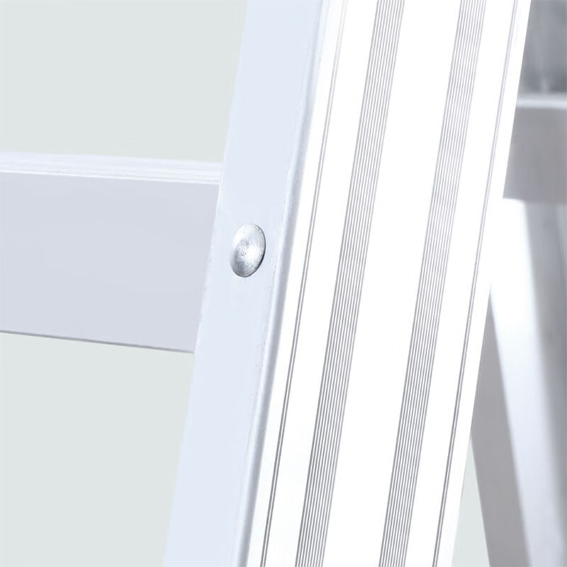 Golden Anchor European standard aluminum alloy double-sided ladder industrial ladder AO31-208 engineering ladder herringbone ladder unfolded height 2.56 meters