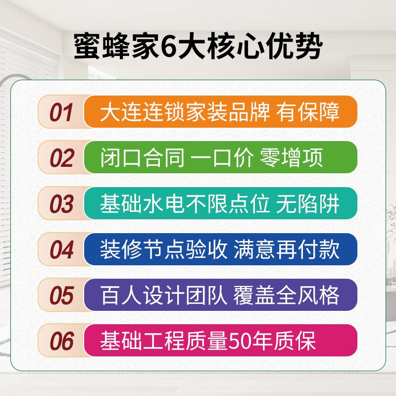 Bee Home Decoration Dalian full package renovation original design rental house renderings one-stop whole house renovation partial renovation