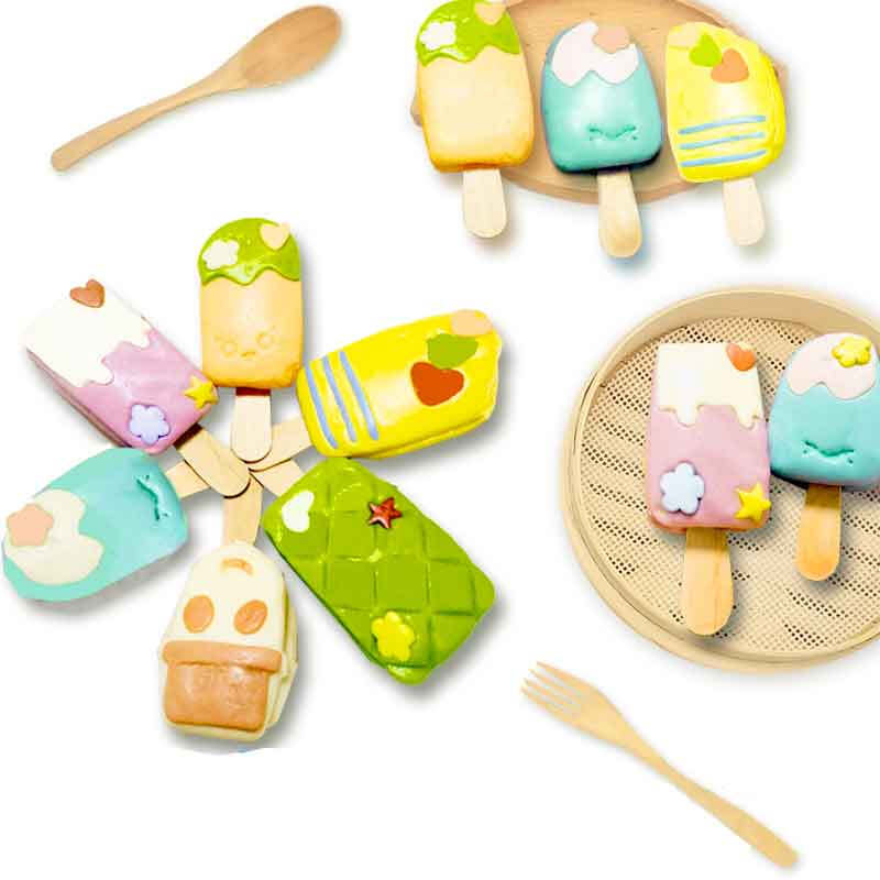 Billy Bear's clean ingredients children's fruit and vegetable frozen steamed buns ice cream 260g