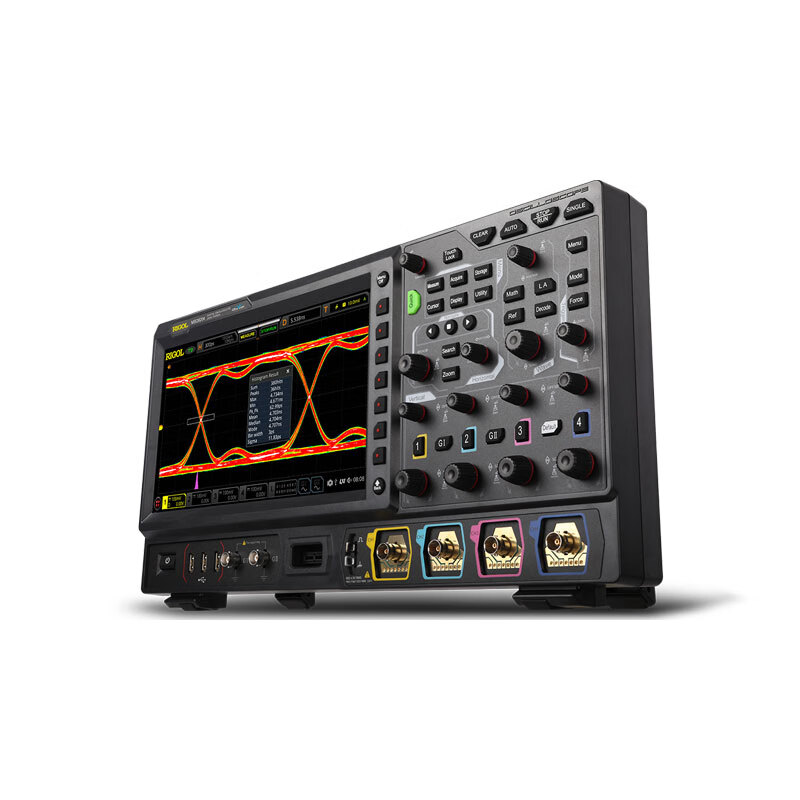 RIGOL Puyuan MSO8104 digital oscilloscope 1GHz four channels sampling rate 10GSa/s eye diagram analysis
