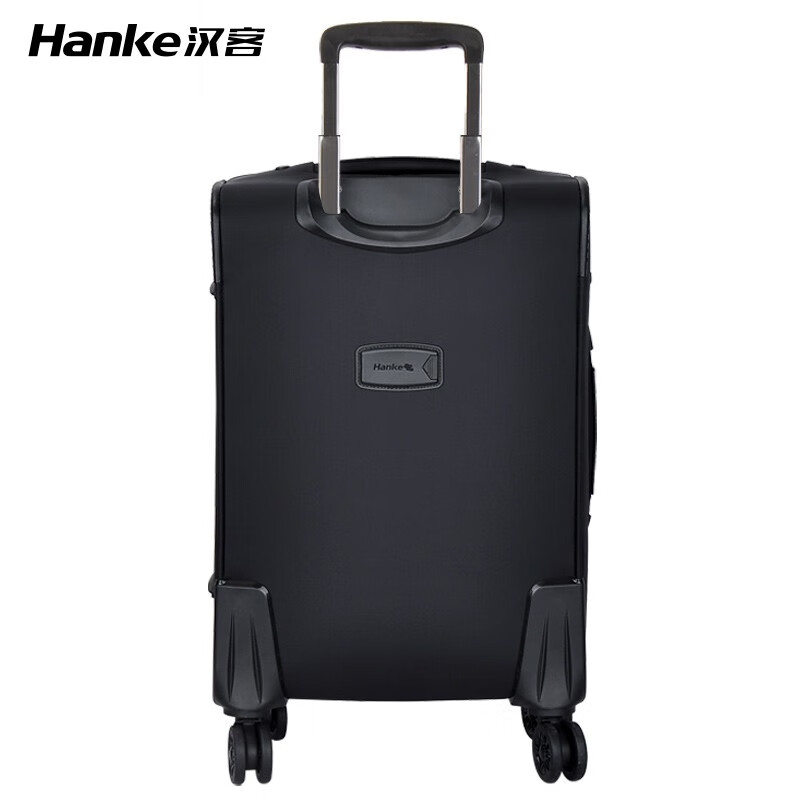 Hanker Large Capacity Luggage Trolley Bag Women's Business Boarding Bag Bad Travel Bag Men's Travel Storage Box Equipment Student Black Upgraded Version 22 Inches / Suitable for 5-7 Days Midway Travel