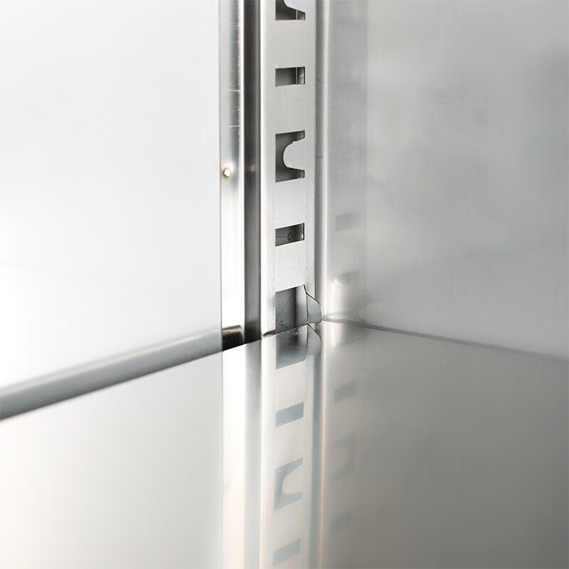 Kington 304 stainless steel filing cabinet office information cabinet filing cabinet stainless steel financial voucher bill locking glass storage cabinet 304 through glass