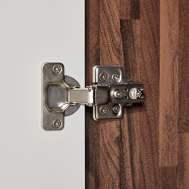 Quanyou Home Solid Wood Handle Bedroom Wardrobe Furniture Modern Simple Floor Standing Wardrobe Hanging Wardrobe Storage Storage Cabinet