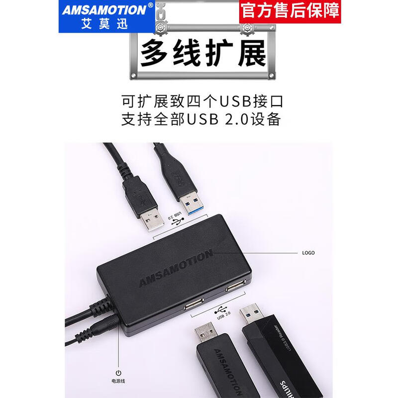 Aimoxun USB high-speed isolator 480M digital safety isolator usb isolation Adum3160 isolation module USB2.0 high power isolator supports 10W power