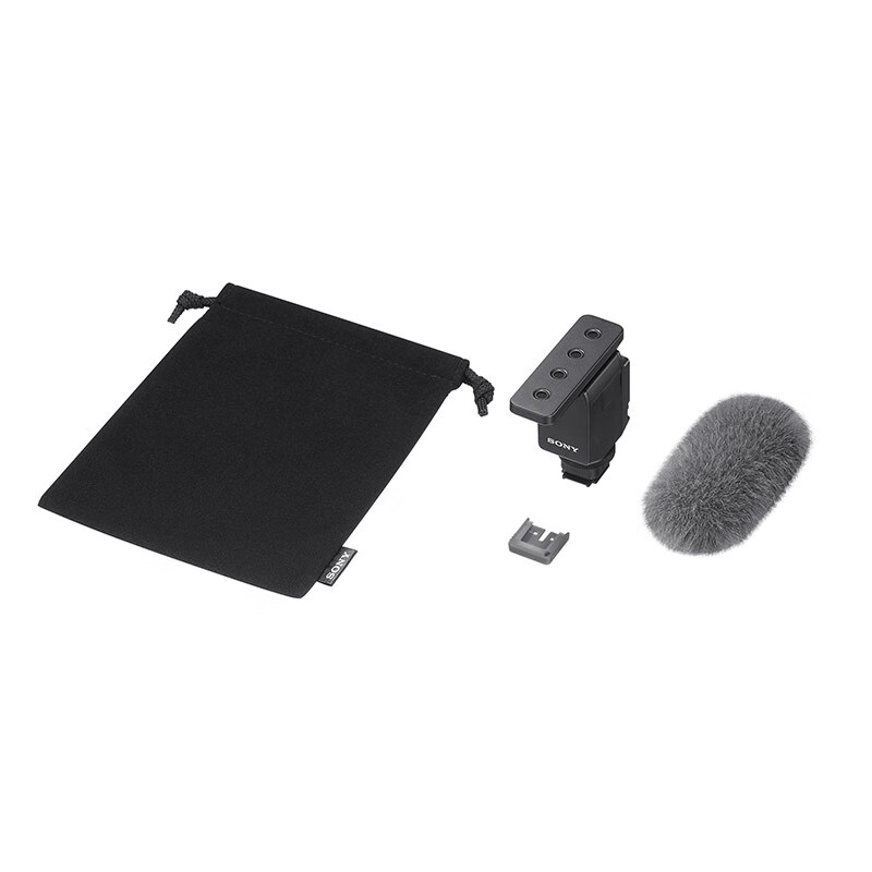 Sony (SONY) ECM-B10 shotgun microphone wireless microphone camera microphone compact / three directional modes / hot shoe powered live broadcast