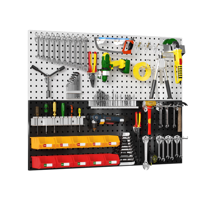 Chitu Hardware Tool Hanging Plate Rack Accessories Galvanized Hooks Square Hole Hole Plate Special Hook Set Hook Set T1 Hook Bearing 10~20kg (excluding hanging plate)