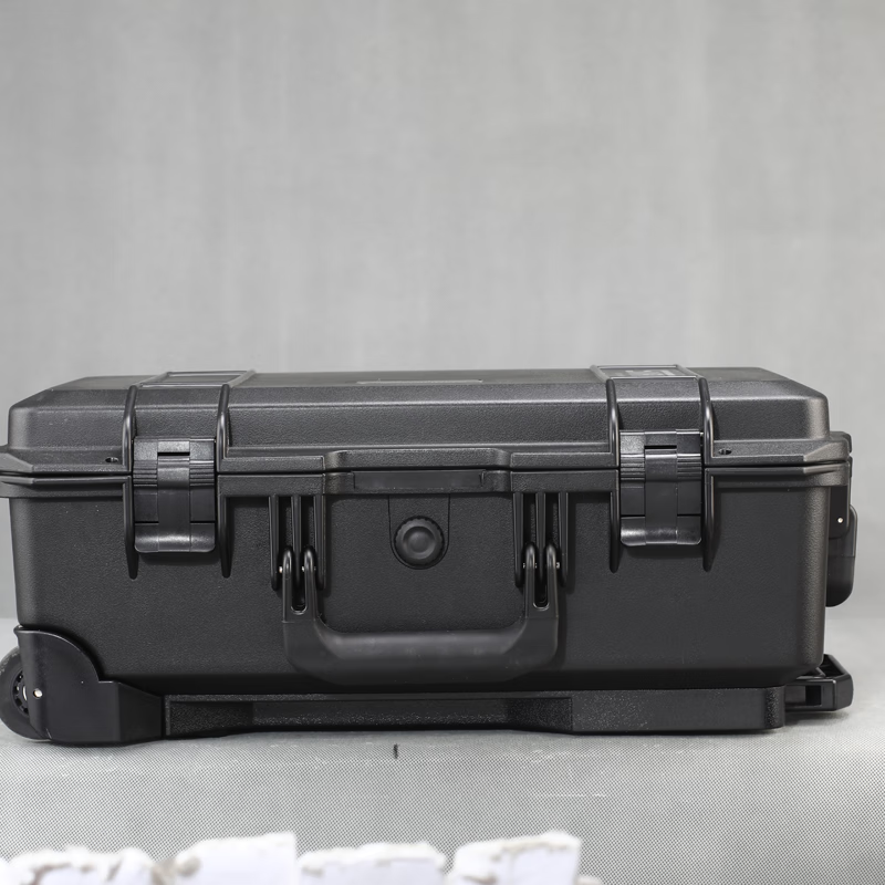 SMRITI heritage protection box black large trolley box thickened waterproof and dustproof multi-functional equipment tool box S5236 black with sponge