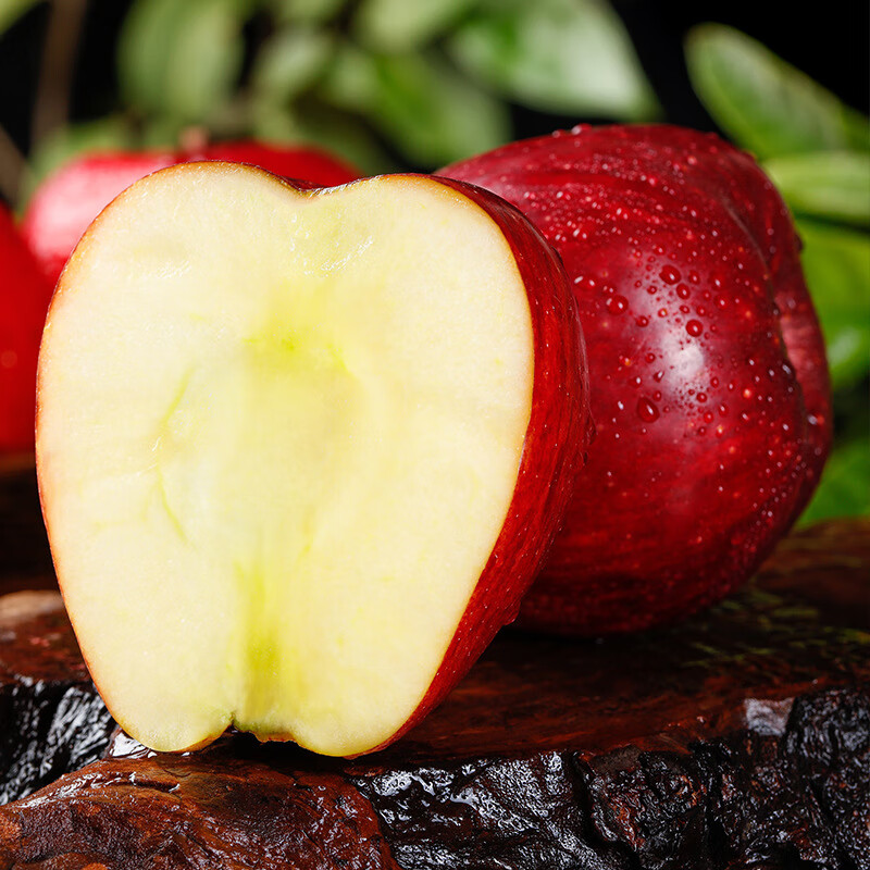 Yiyounong Gansu Tianshui Huaniu apple fresh fruit seasonal red snake noodle apple Ping An fruit Christmas fruit whole box with box 9.5-10 catties large fruit about 18-20 pieces