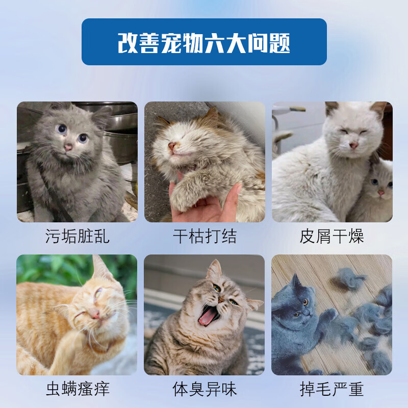 Votesil British Cat Special Smooth Shampoo 500ml Adult Kitten Antibacterial Hypoallergenic Fluffy Hair Beauty Shower Gel