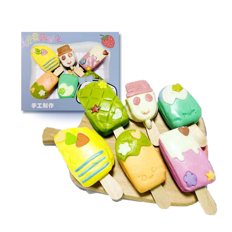 Billy Bear's clean ingredients children's fruit and vegetable frozen steamed buns ice cream 260g