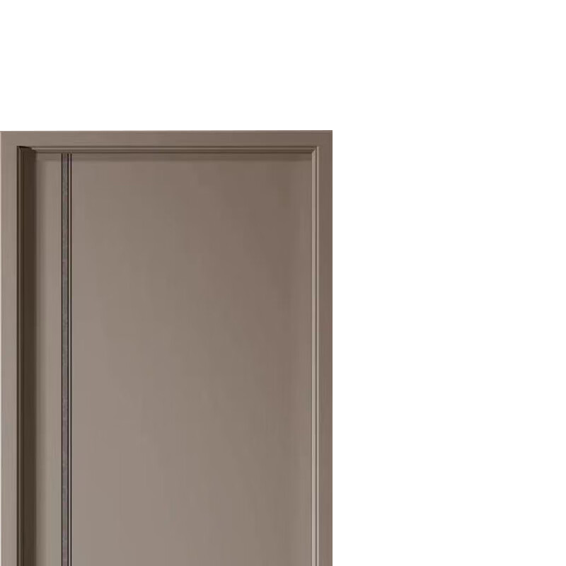 Ruiyuan Baiyu S5201-3 coffee gray wooden door unpainted wooden door interior door quiet wooden door