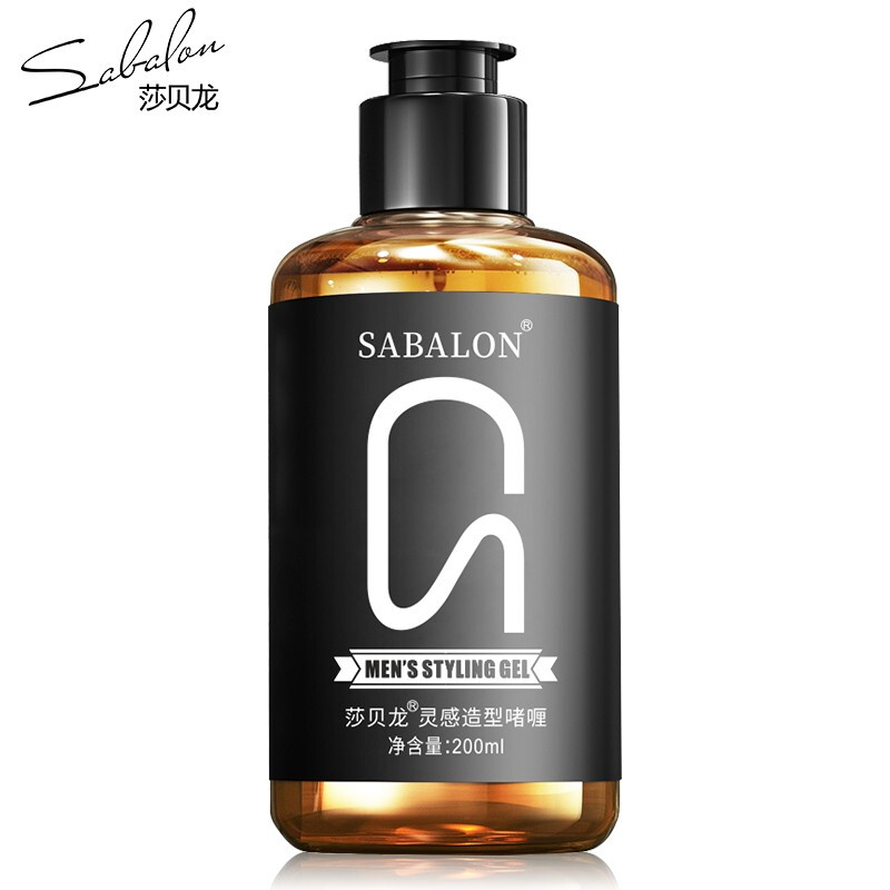 Saberon moisturizing styling gel cream 200ml gel water for men and women big back oil head cream hair gel hair wax hair mud hair oil