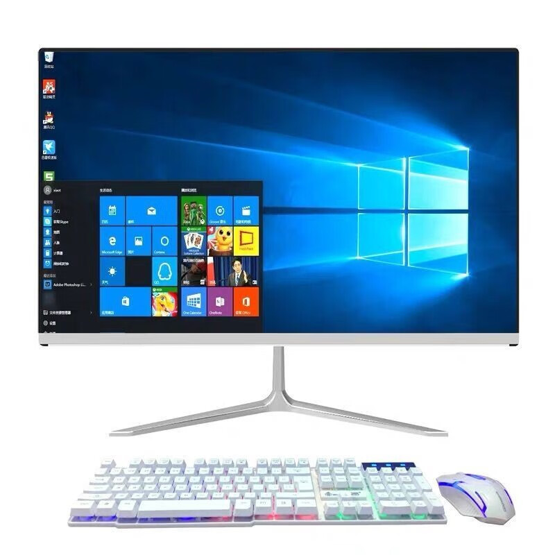 Shengjis all-in-one computer 12th generation Core i5i7 quad-core 16G large memory independent display office design business stock trading online class game e-sports LOL chicken eating quasi-new machine 19-inch flat Core i5/4g memory/64g solid state package 1